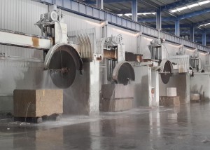 Analysis and Solution of Stone Slabs Bending Caused by Circular Cutting Saw Blades
