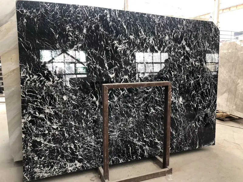 Black White Marble Tiles