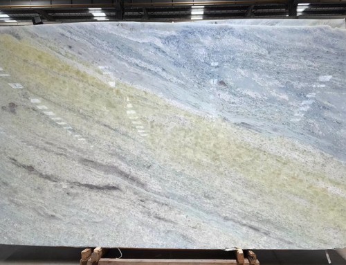 Sapphire Blue Crystal Marble