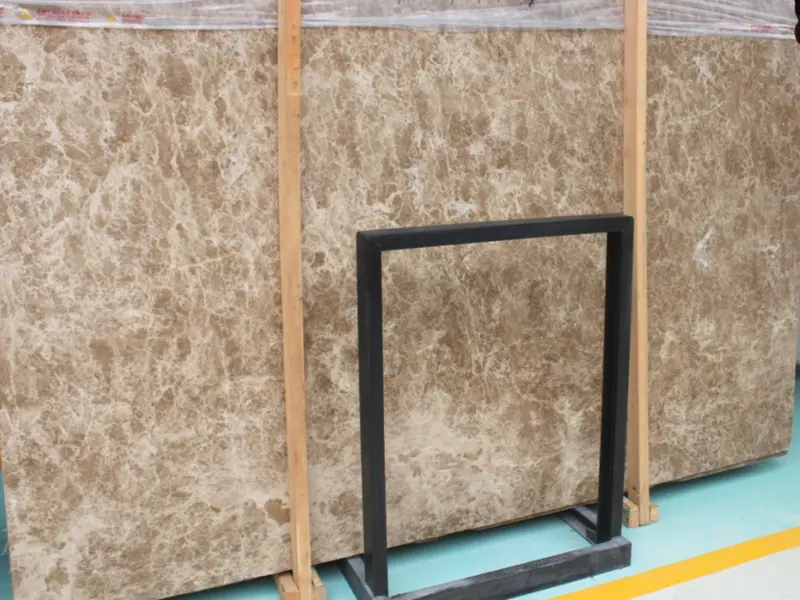 Crystal Emperador Light Marble Slabs