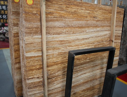 French Golden Walnut Travertine