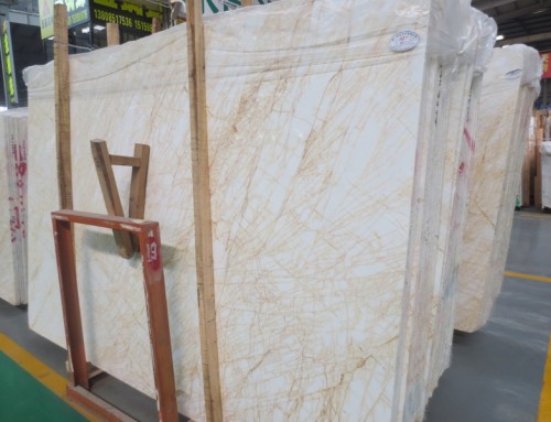 Golden Spider Marble