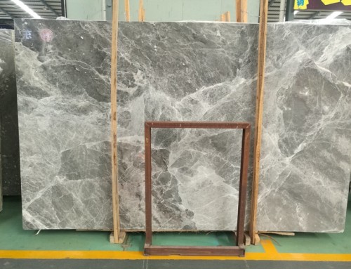 Silver Sable Gray Marble