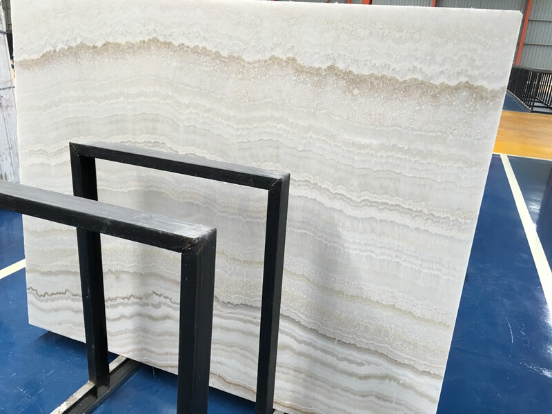 White Onyx Marble Table Top at Rs 1150/square feet