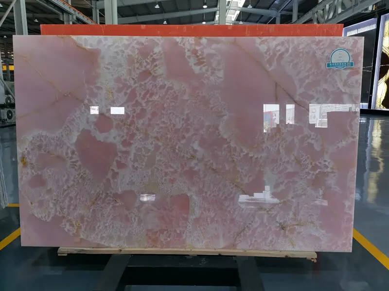 Rose Pink Onyx Slabs