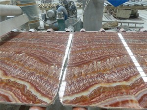 Ruby Red Onyx Slabs