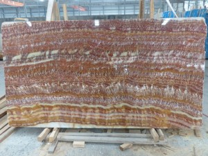 Ruby Red Onyx Tiles