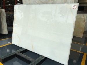 Snow White Onyx Table Tops