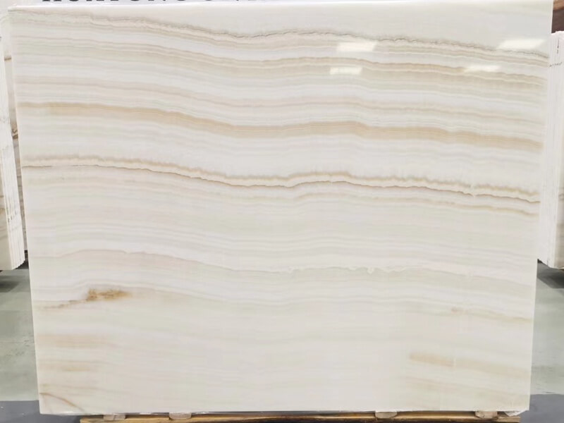 Vanilla White Wooden Onyx