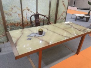 Light Green Onyx Table Tops