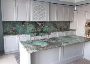 Amazonite Quartzite Kitchen Countertops
