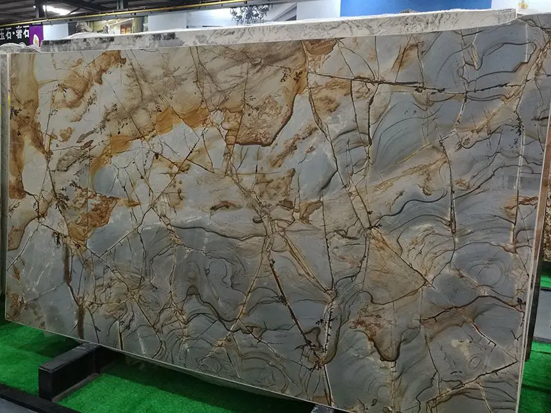 Illusion Blue Quartzite Slabs