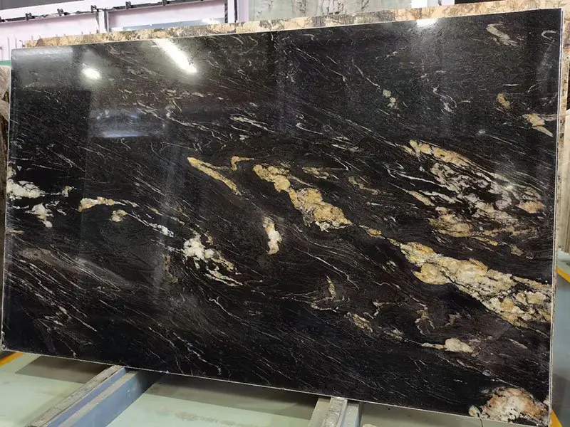 Cosmic Black Granite Countertops