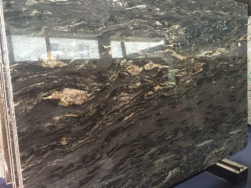 Cosmic Black Granite Tiles