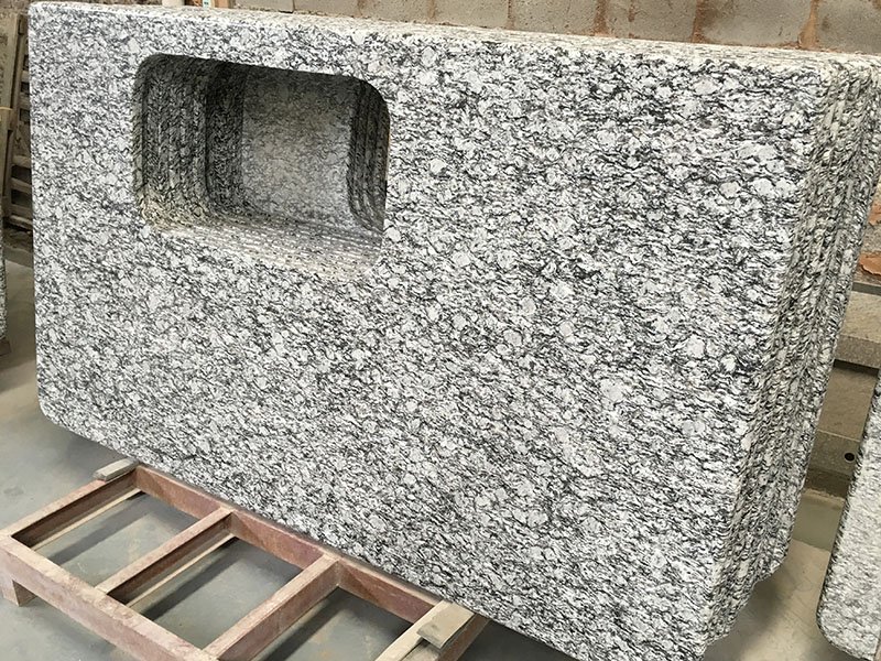 Sparkle White Granite Kitchen Countertops Sparkle White Granite Kitchen Countertops