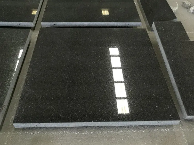 Double Black Granite Countertops