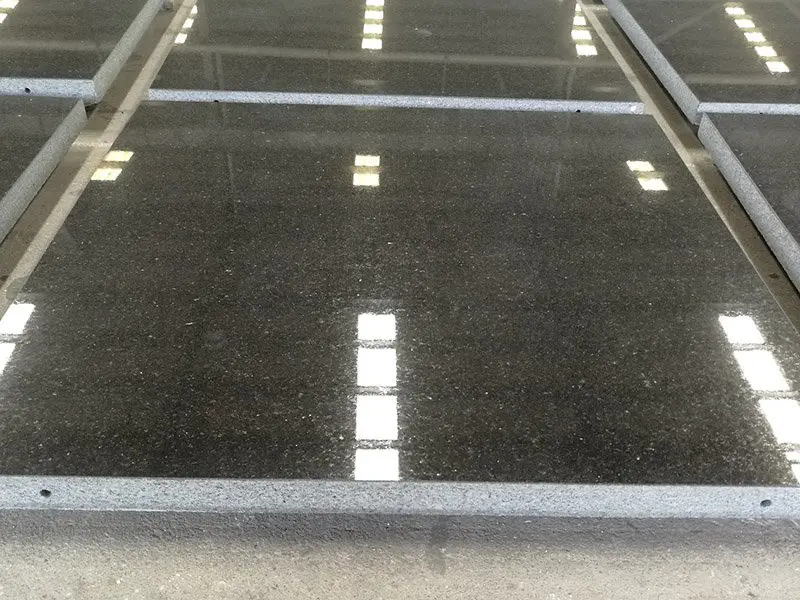 Double Black Granite Kitchen Countertops