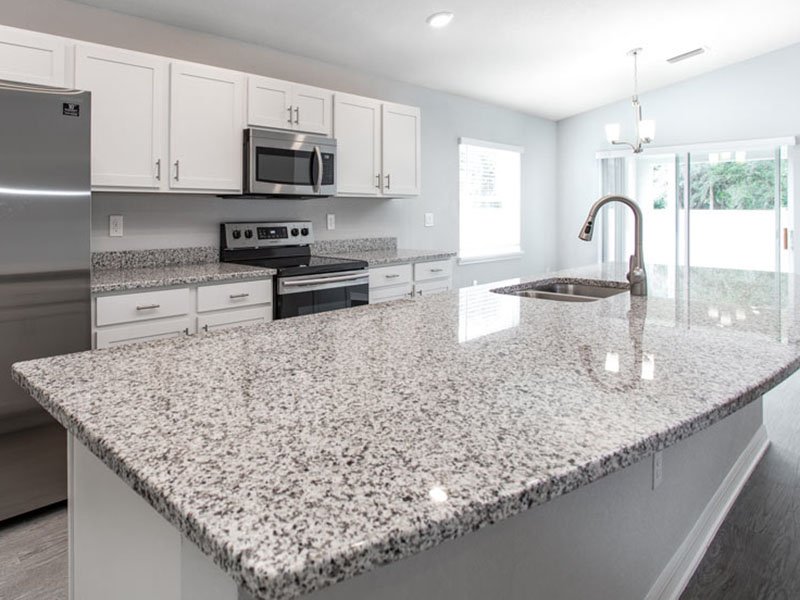 Peppered Ash Granite Kitchen Countertops Peppered Ash Granite Kitchen Countertops