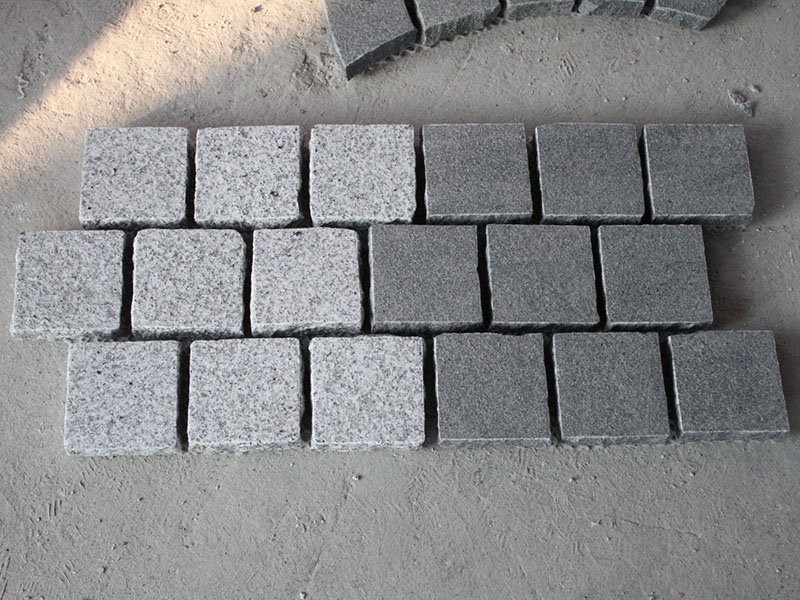 Sesame Grey Granite Pavers Sesame Grey Granite Pavers