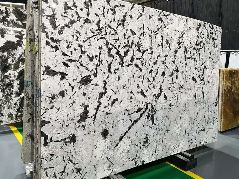 White Granite With Gray Veins Price