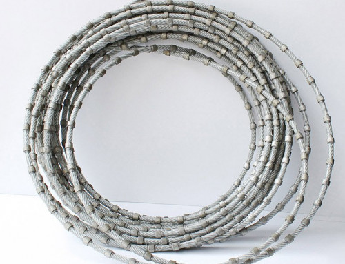 Diamond Wire Rope Saw Stone Quartzite Marble Cutting