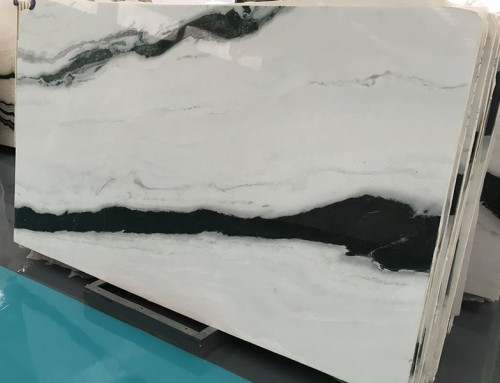 White Marble with Black Veins