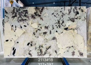 white granite slabs for counter top