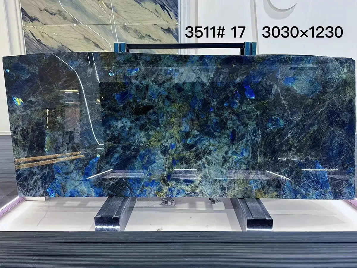 Black and Blue Granite Bench Tops