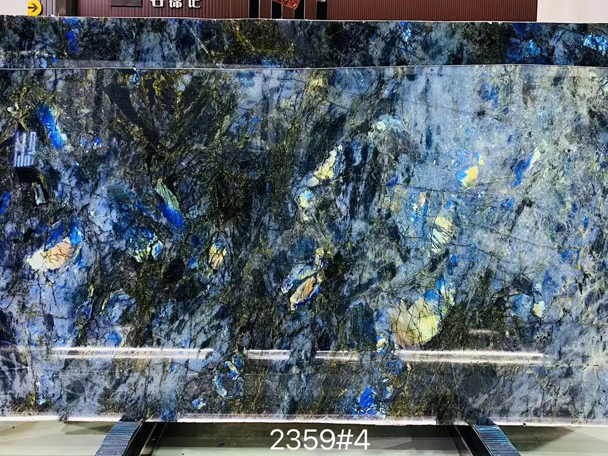 Black and Blue Granite Kitchen Tiles