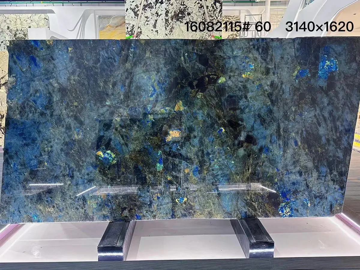 Black and Blue Granite Work Tops
