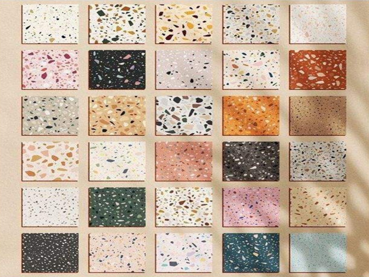 terrazzo quartz countertops slabs